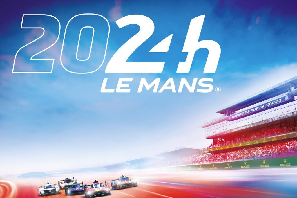 24h du Mans 2024 affiche evenement